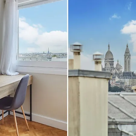 Apartman 2 Bedroom Flat Centre De - Eiffel Tower View Párizs